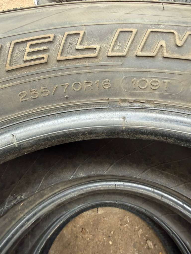 235/70R16 (3 Used Tires) Michelin X LT A/S