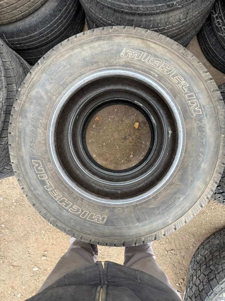 235/70R16 (3 Used Tires) Michelin X LT A/S