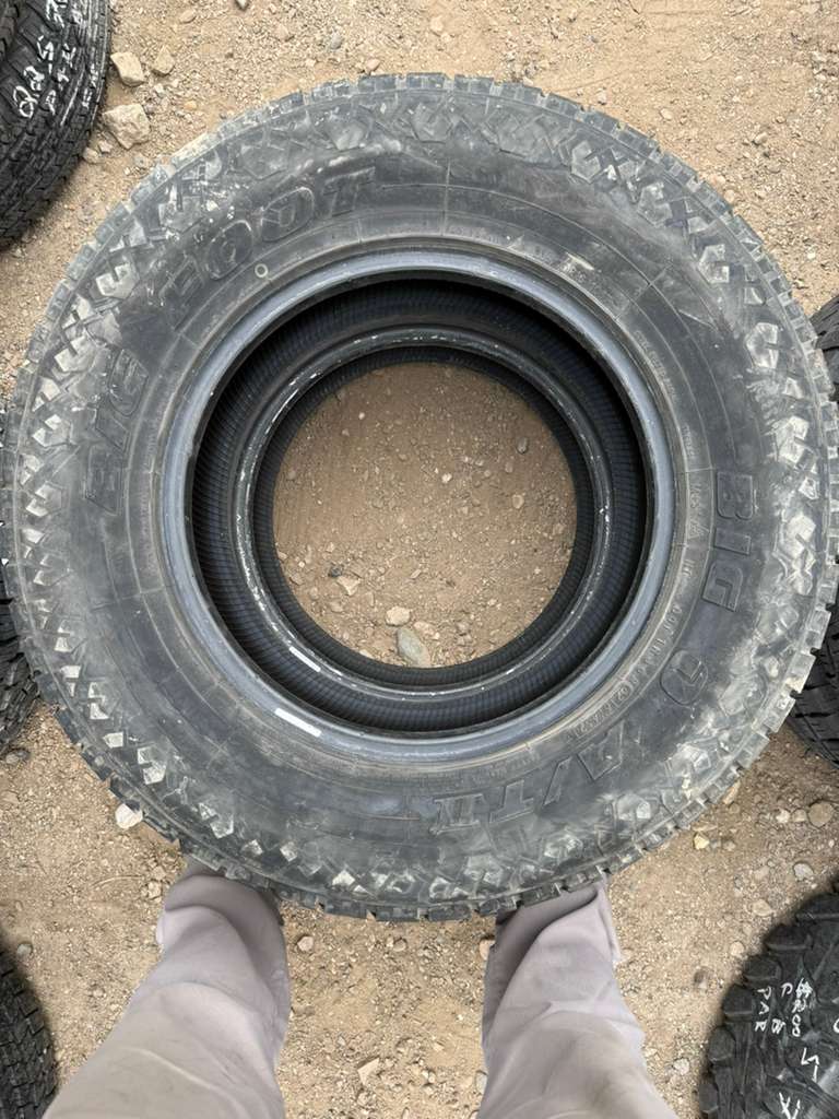 235/70R16 Pair (2 Used Tires) Big O Big Foot A/T II