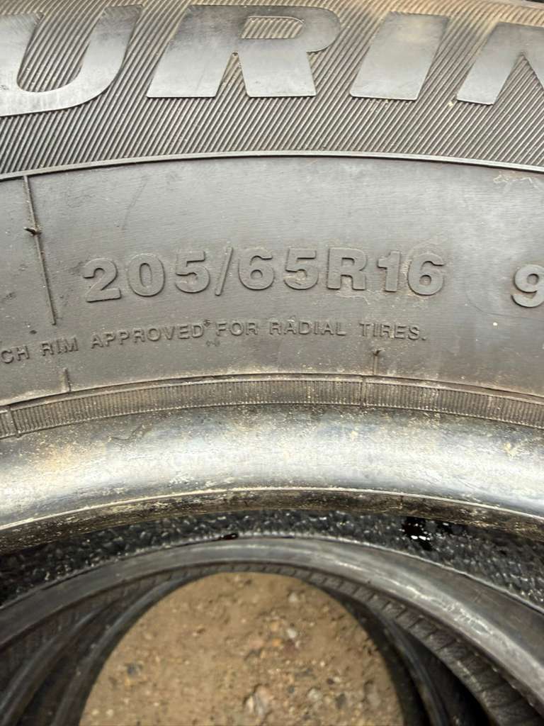 205/65R16 Set (4 Used Tires) Sentury Touring