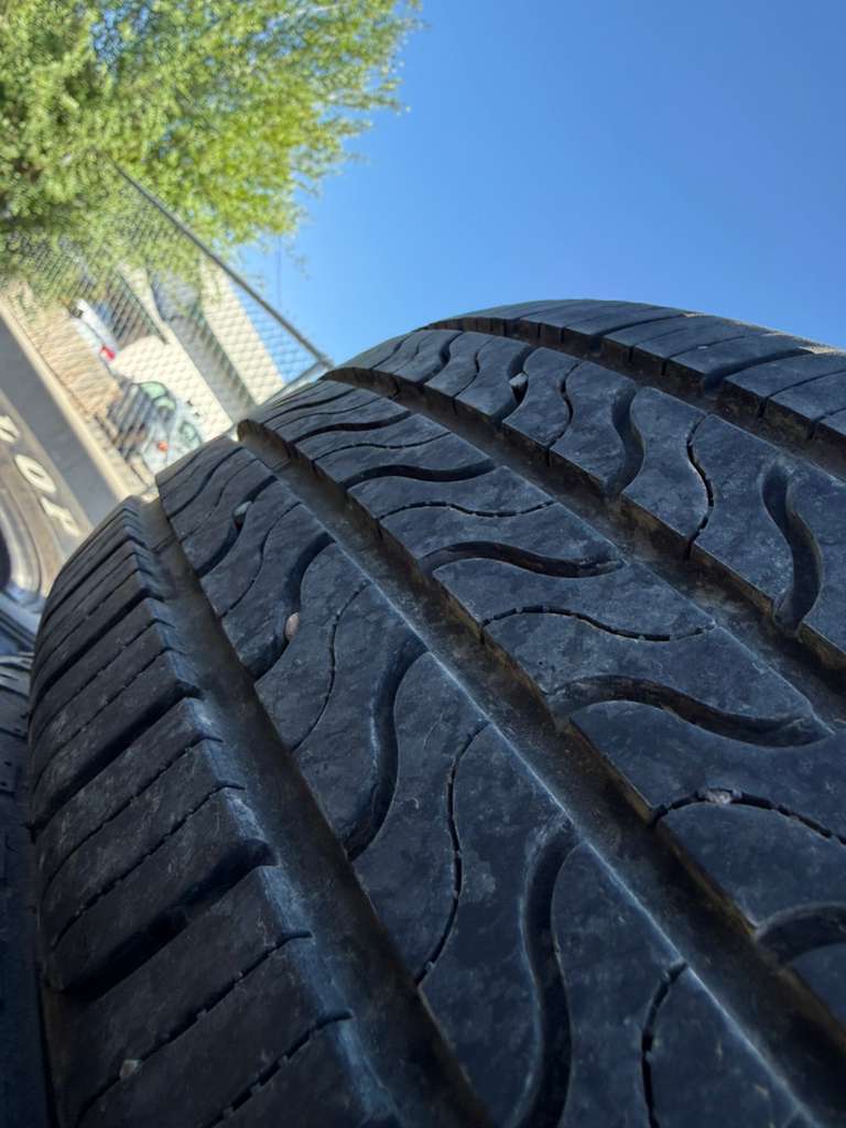 225/60R16 Pair (2 Used Tires) Firestone All Season
