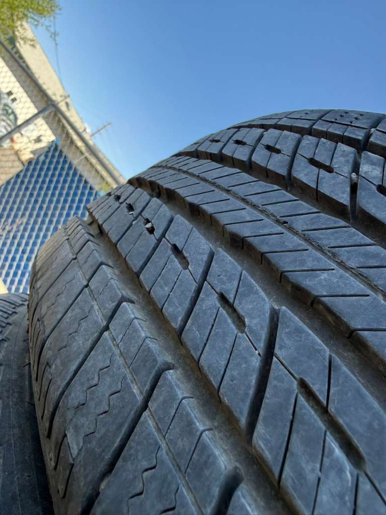 225/60R16 Pair (2 Used Tires) Tigerpaw Uniroyal