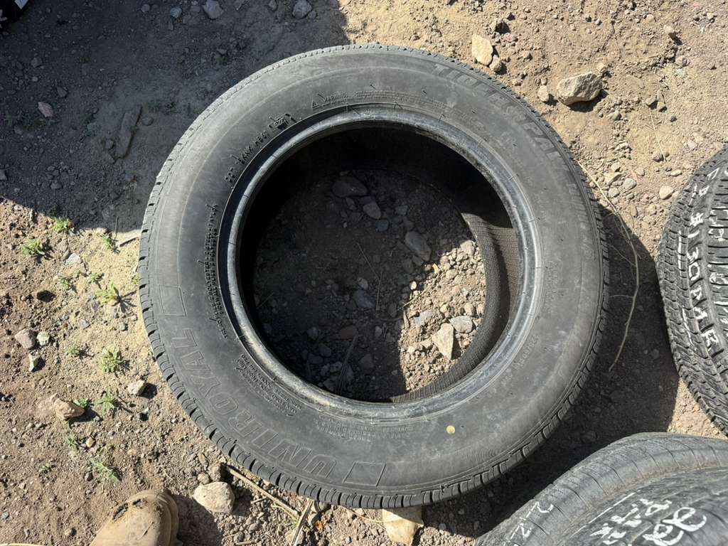 225/60R16 Pair (2 Used Tires) Tigerpaw Uniroyal