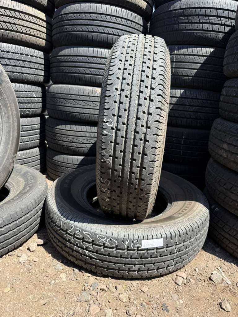 ST235/80R16 Pair (2 Used Tires) Good Ride Radial ST-100