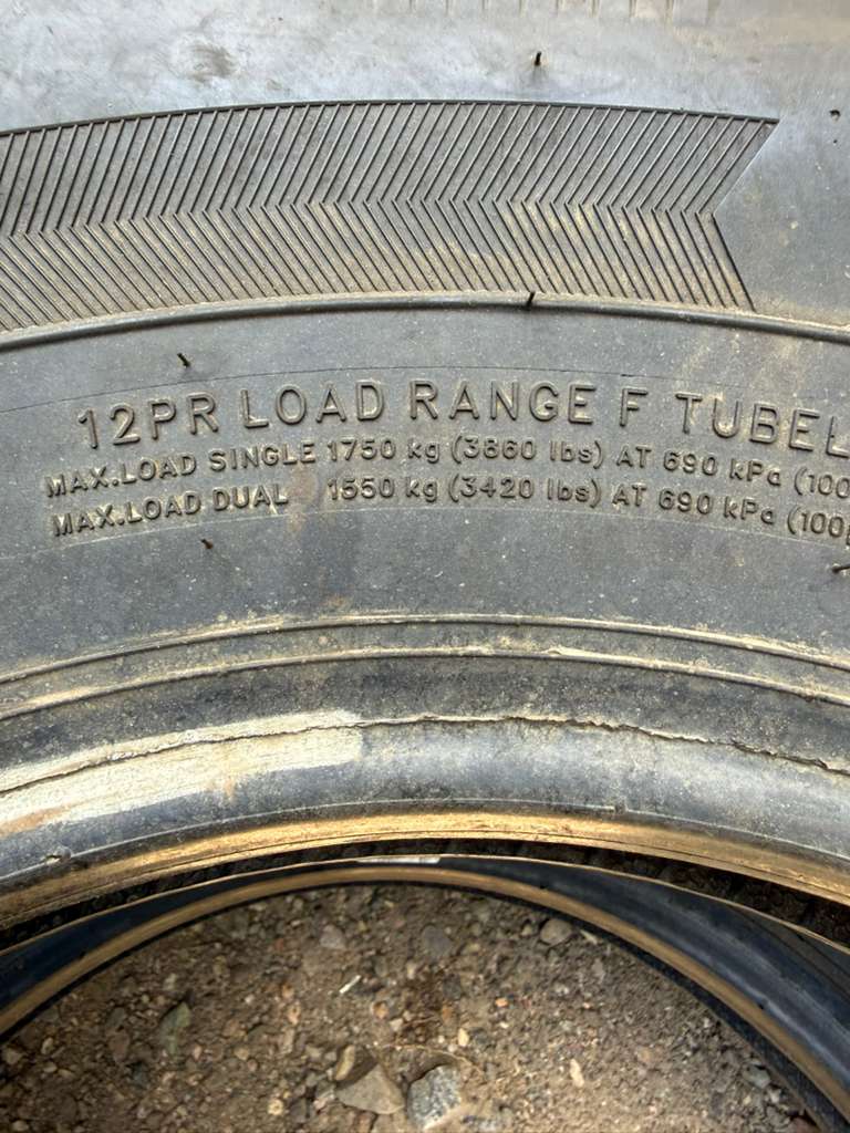 ST235/80R16 Pair (2 Used Tires) Rainer Rainer ST