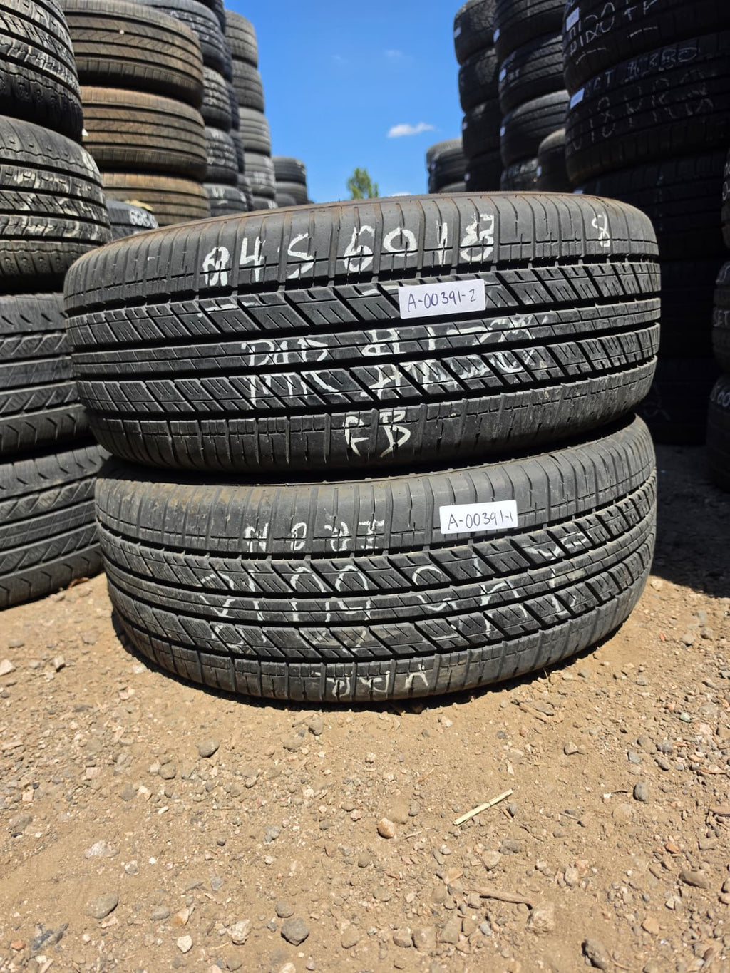 245/60R18 Pair (4 Used Tires) IronMan RB-SUV