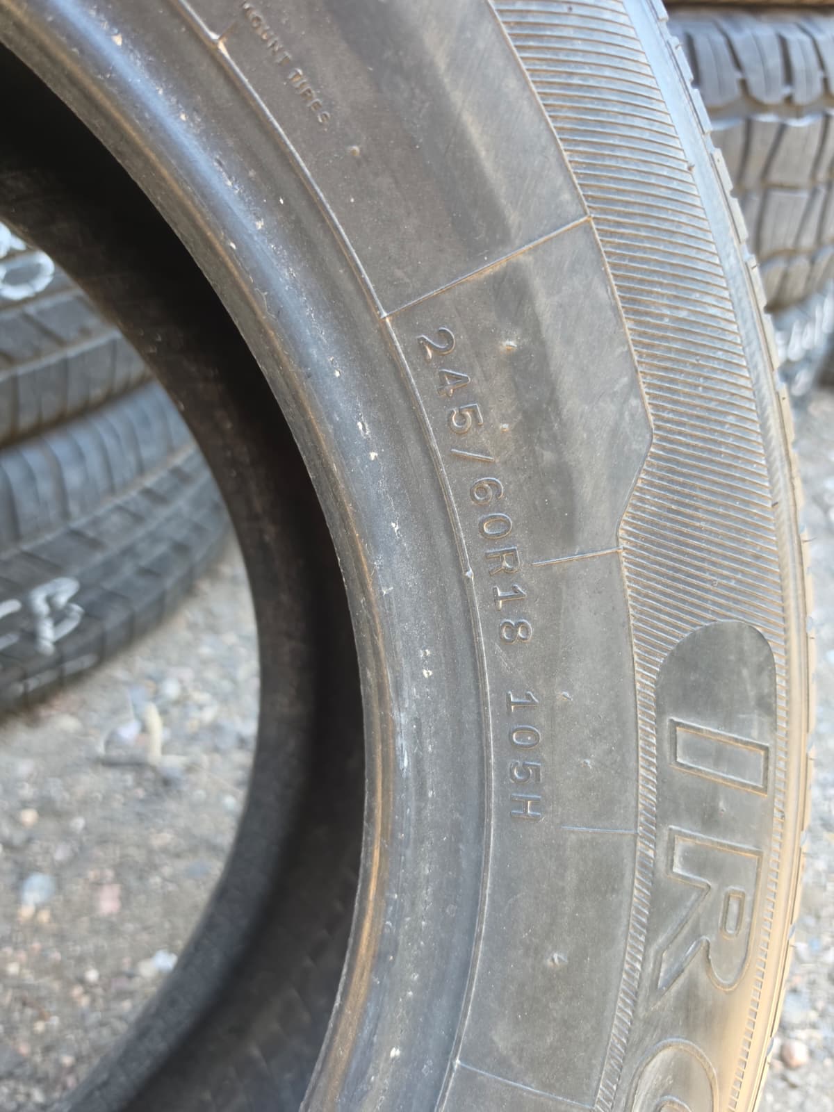 245/60R18 Pair (4 Used Tires) IronMan RB-SUV