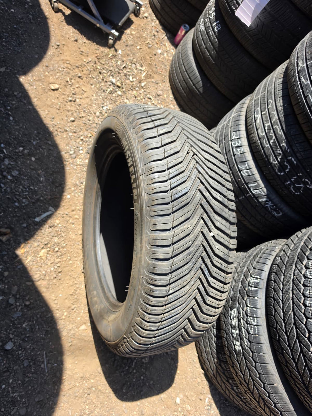 245/60R18 (3 Used Tires) Michelin Cross Climate