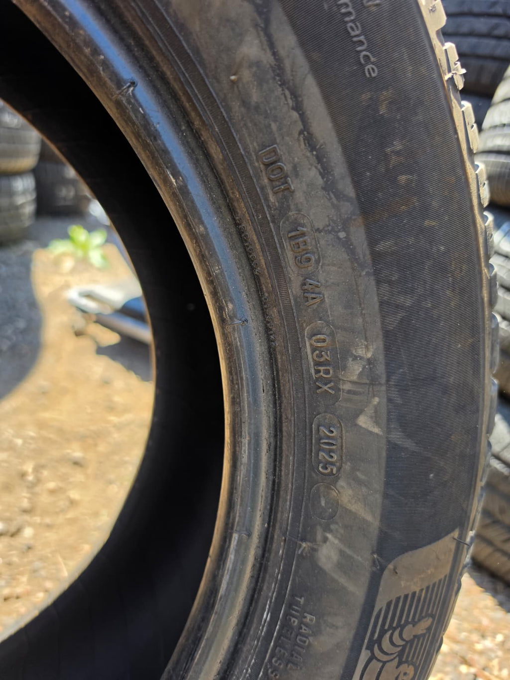 245/60R18 (3 Used Tires) Michelin Cross Climate