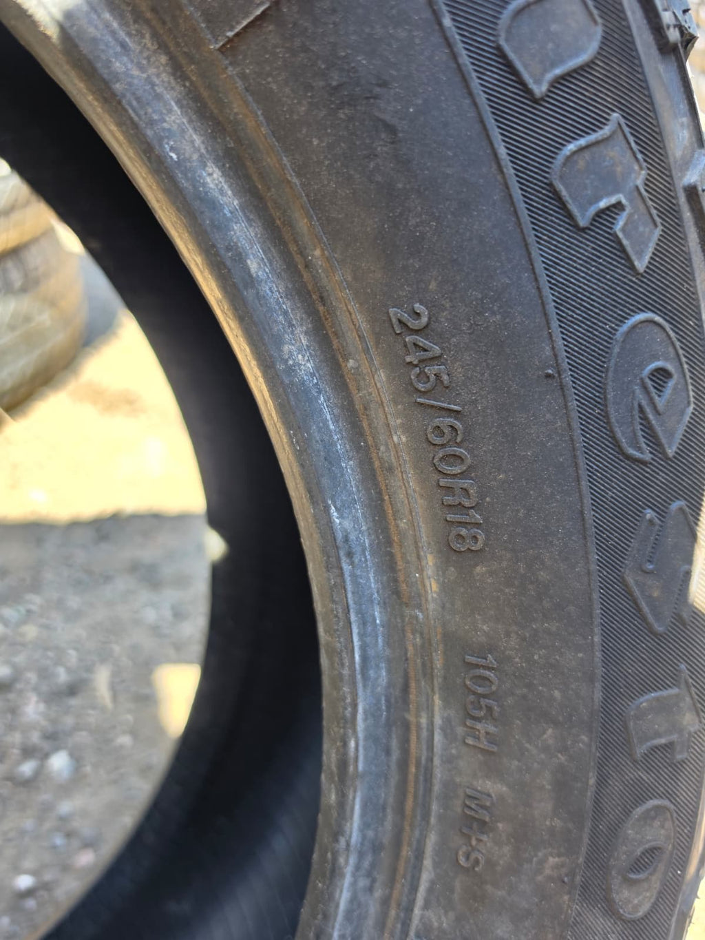 245/60R18 Set (4 Used Tires) FireStone Destination