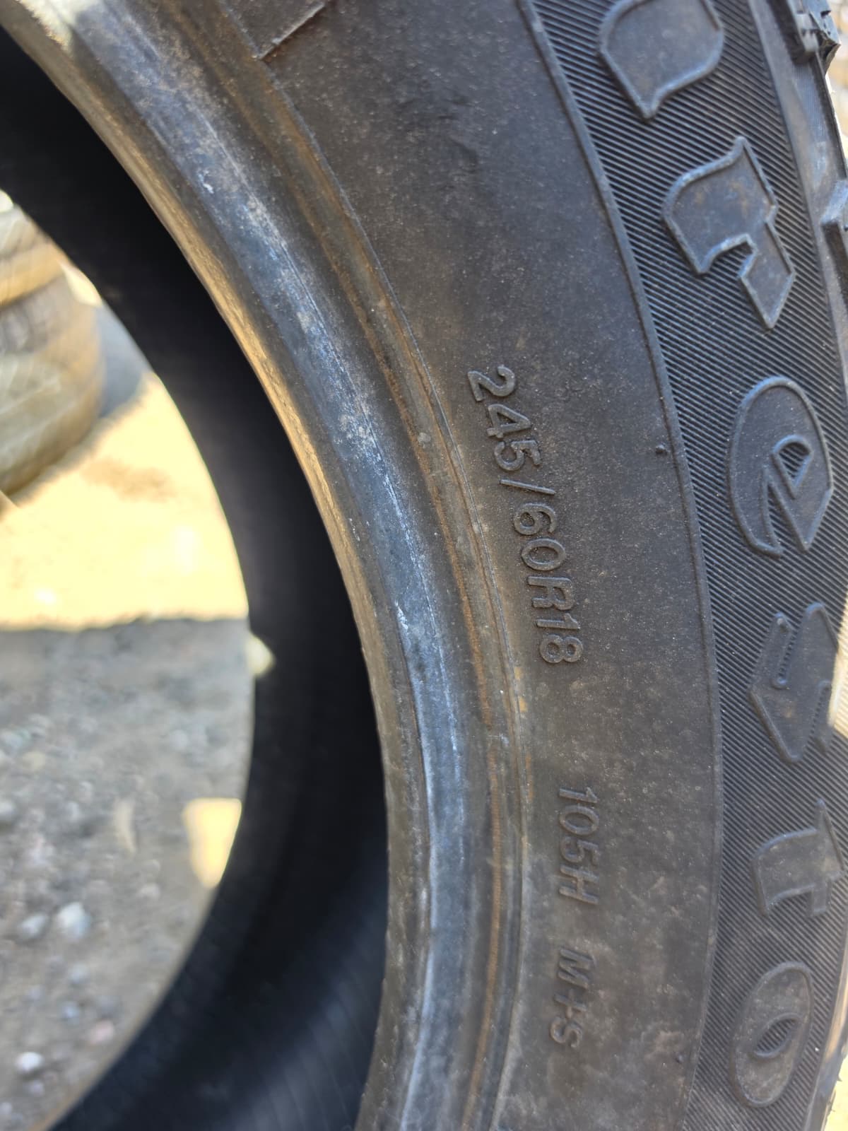 245/60R18 Set (4 Used Tires) FireStone Destination