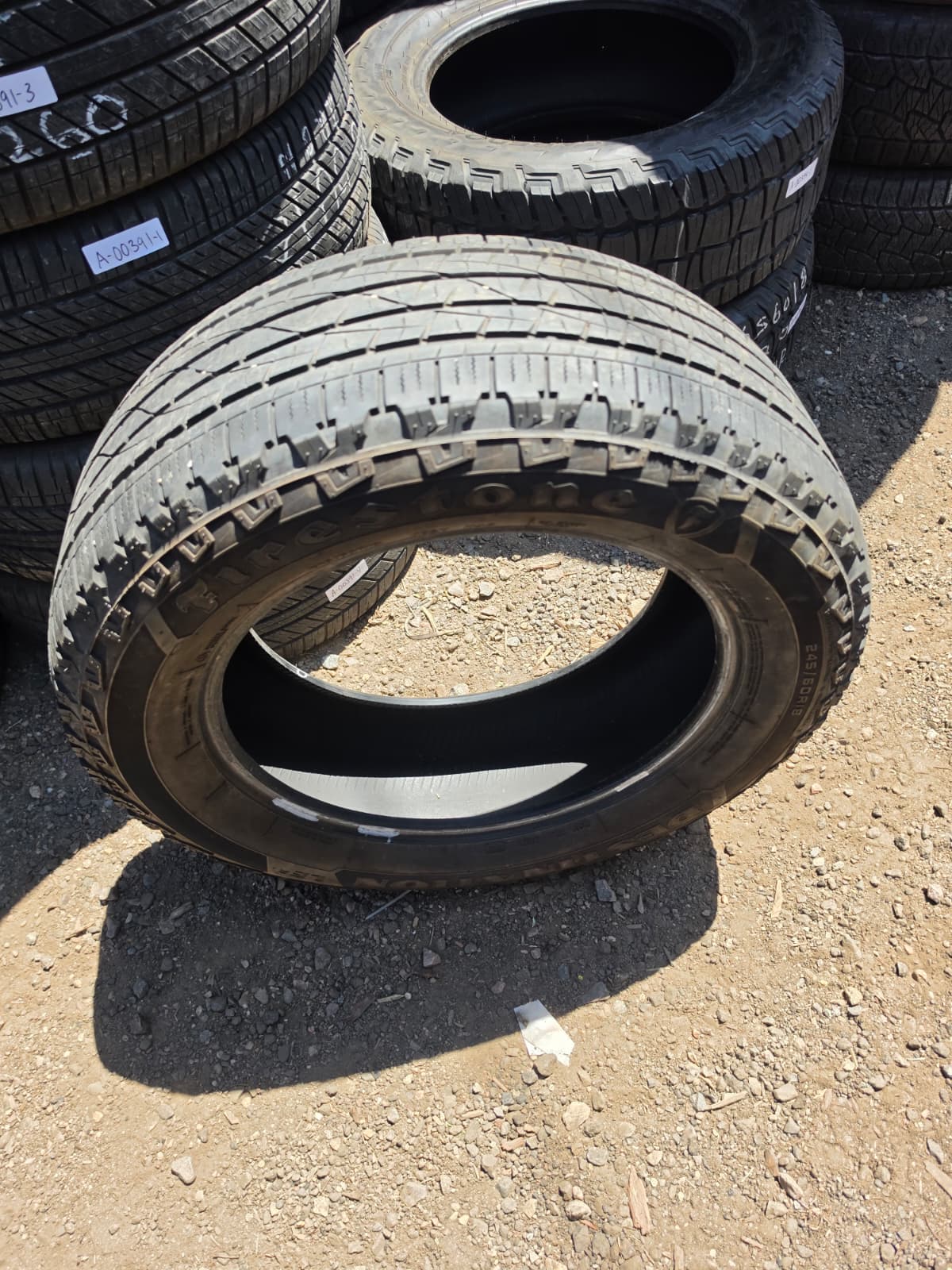 245/60R18 Set (4 Used Tires) FireStone Destination