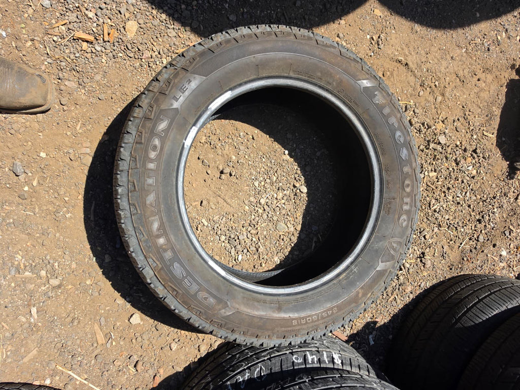 245/60R18 Set (4 Used Tires) FireStone Destination