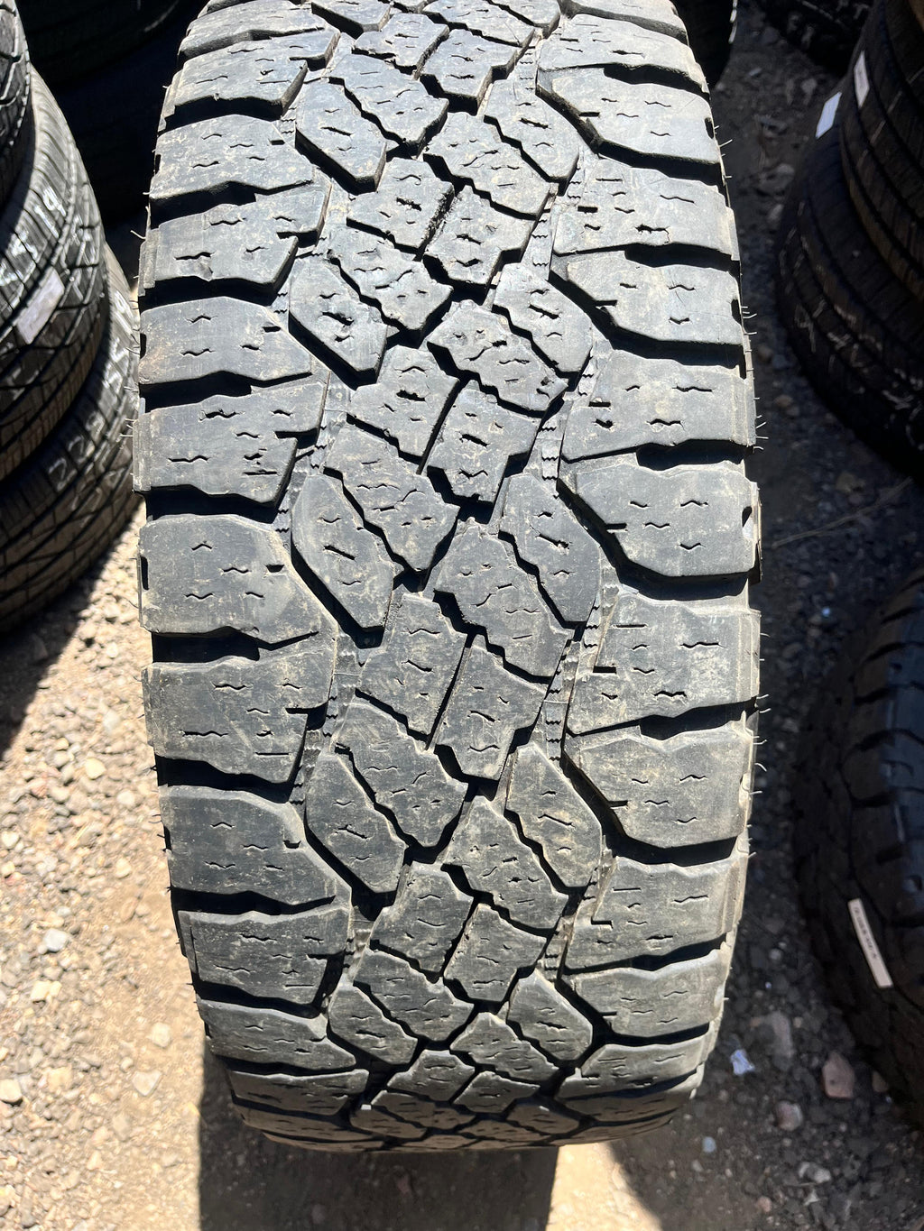 LT275/65R18 Pair (2 Used Tires) Goodyear Wrangler(Duratrac)