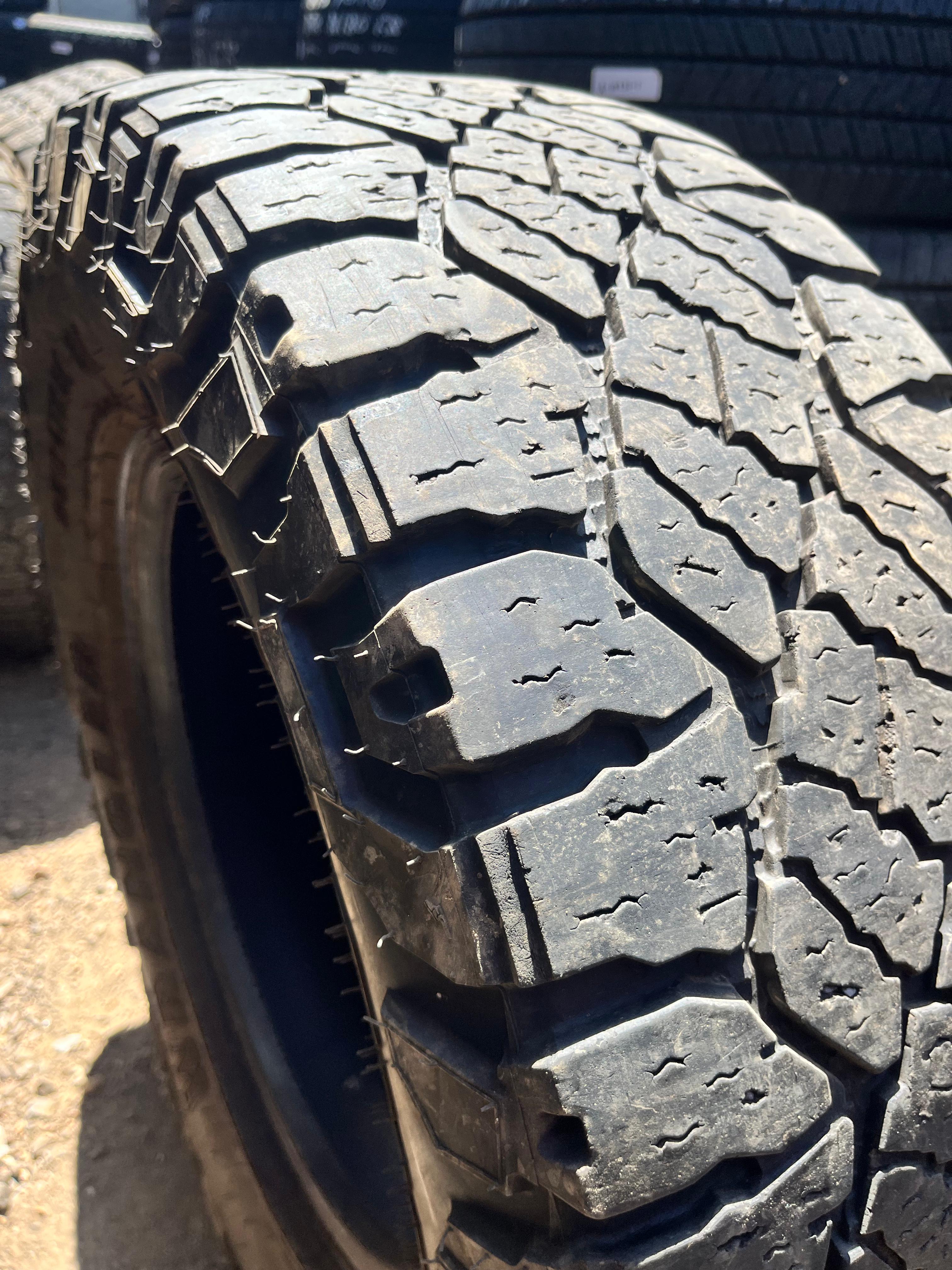 LT275/65R18 Pair (2 Used Tires) Goodyear Wrangler(Duratrac)