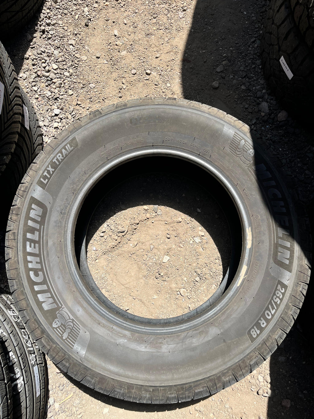 265/70R18 Set (4 Used Tires) Michelin LTX Trail