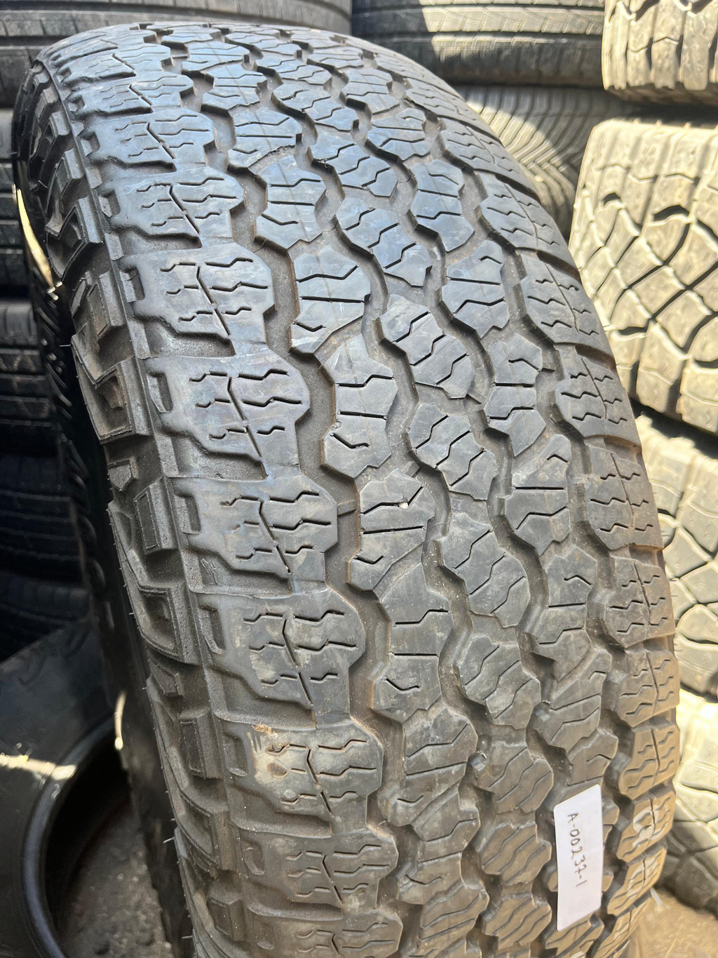 265/70R18 Pair (2 Used Tires) Goodyear Wrangler (Territory)