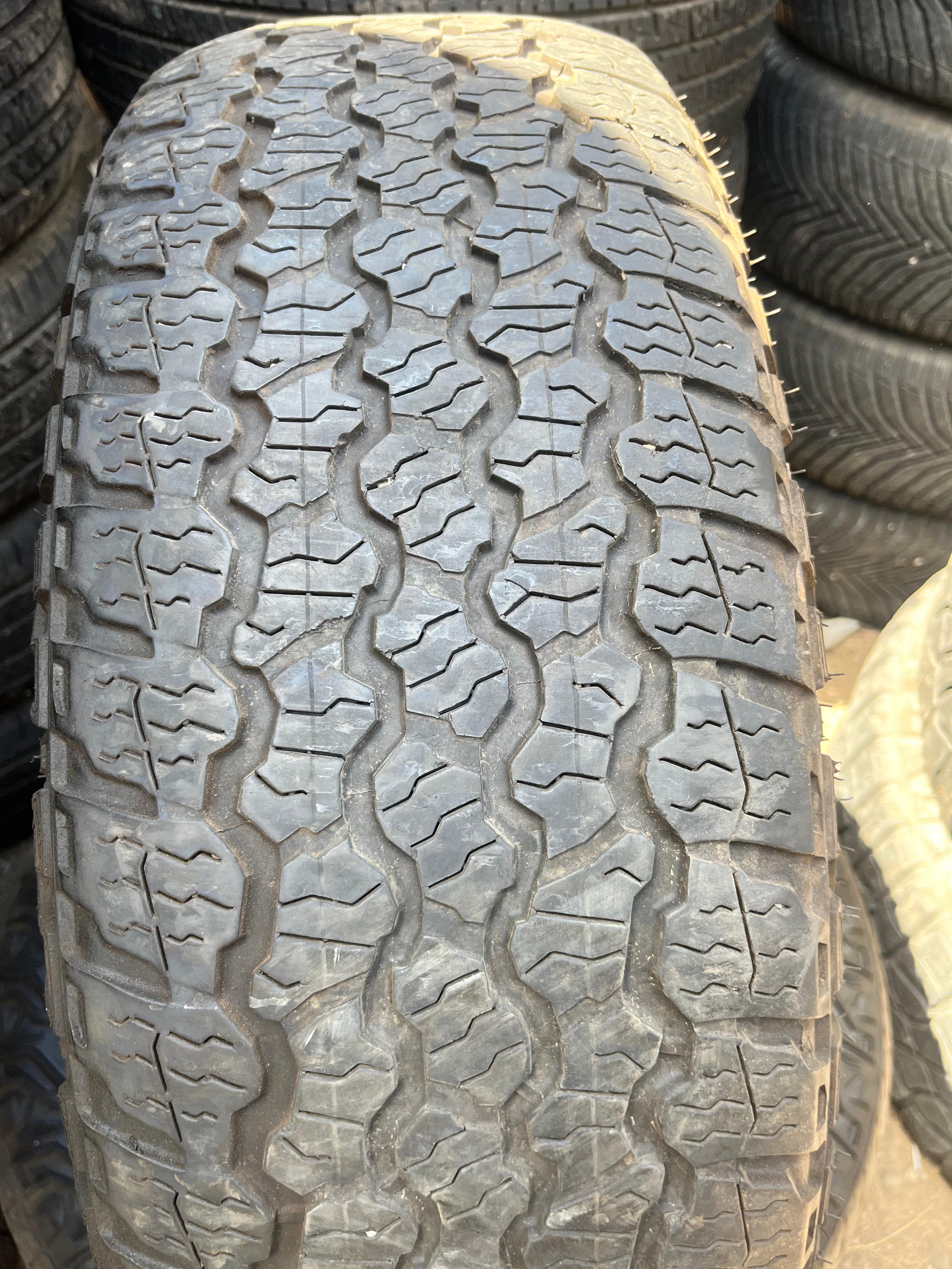 265/70R18 Pair (2 Used Tires) Goodyear Wrangler (Territory)