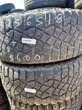 LT325/65R18 Set (4 Used Tires) Goodyear Wrangler(Territory)