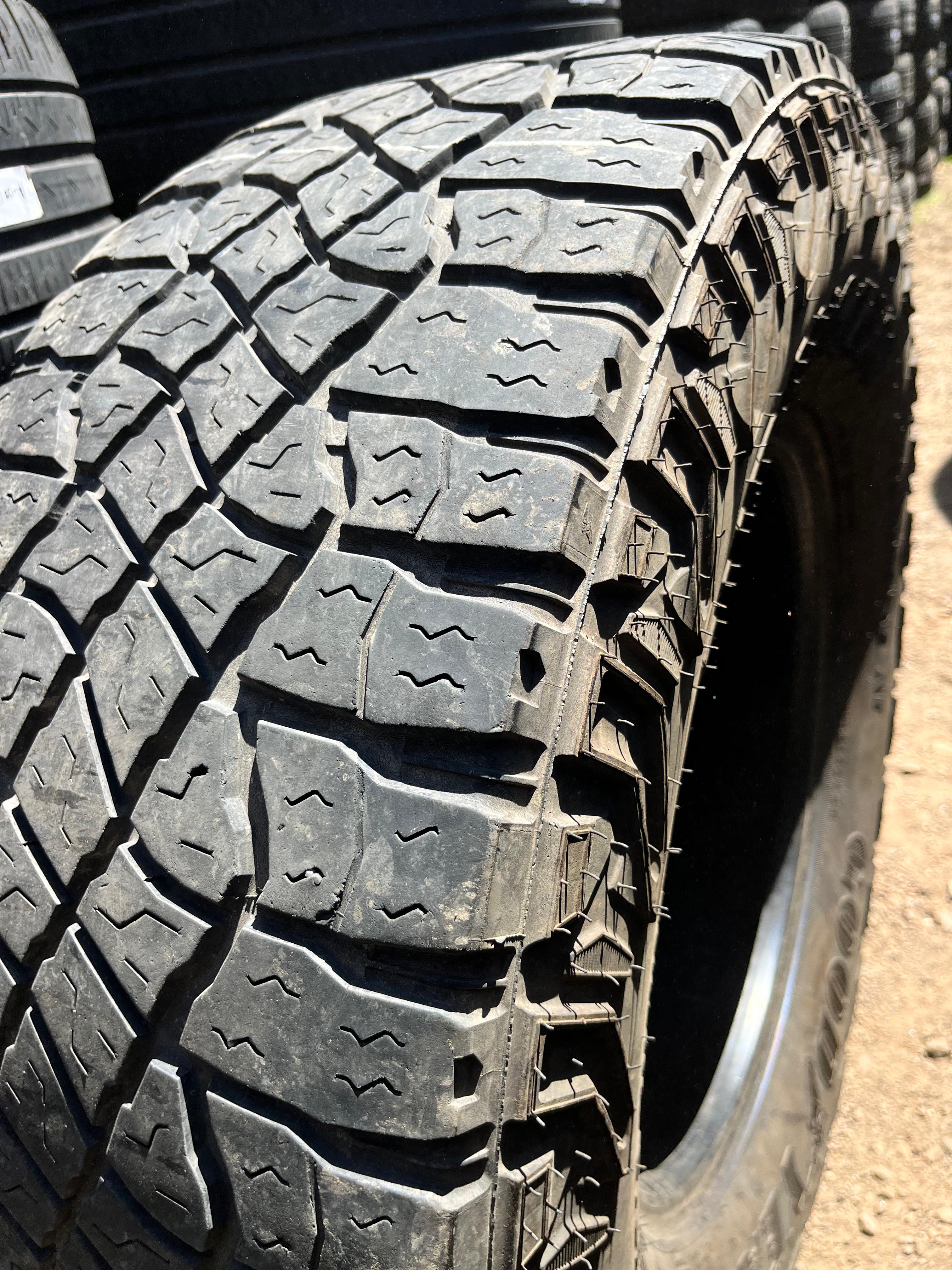 LT325/65R18 Set (4 Used Tires) Goodyear Wrangler(Territory)