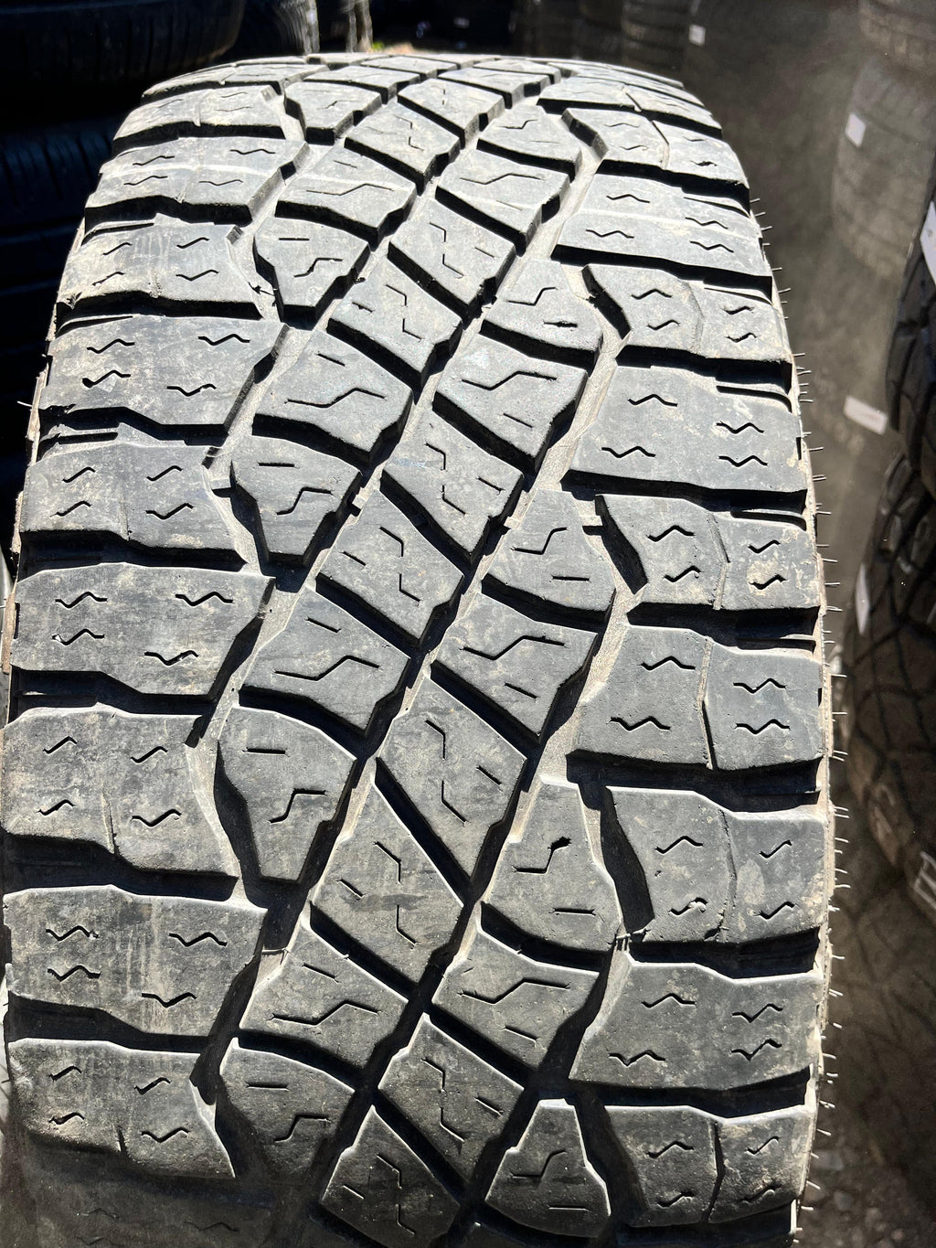 LT325/65R18 Set (4 Used Tires) Goodyear Wrangler(Territory)