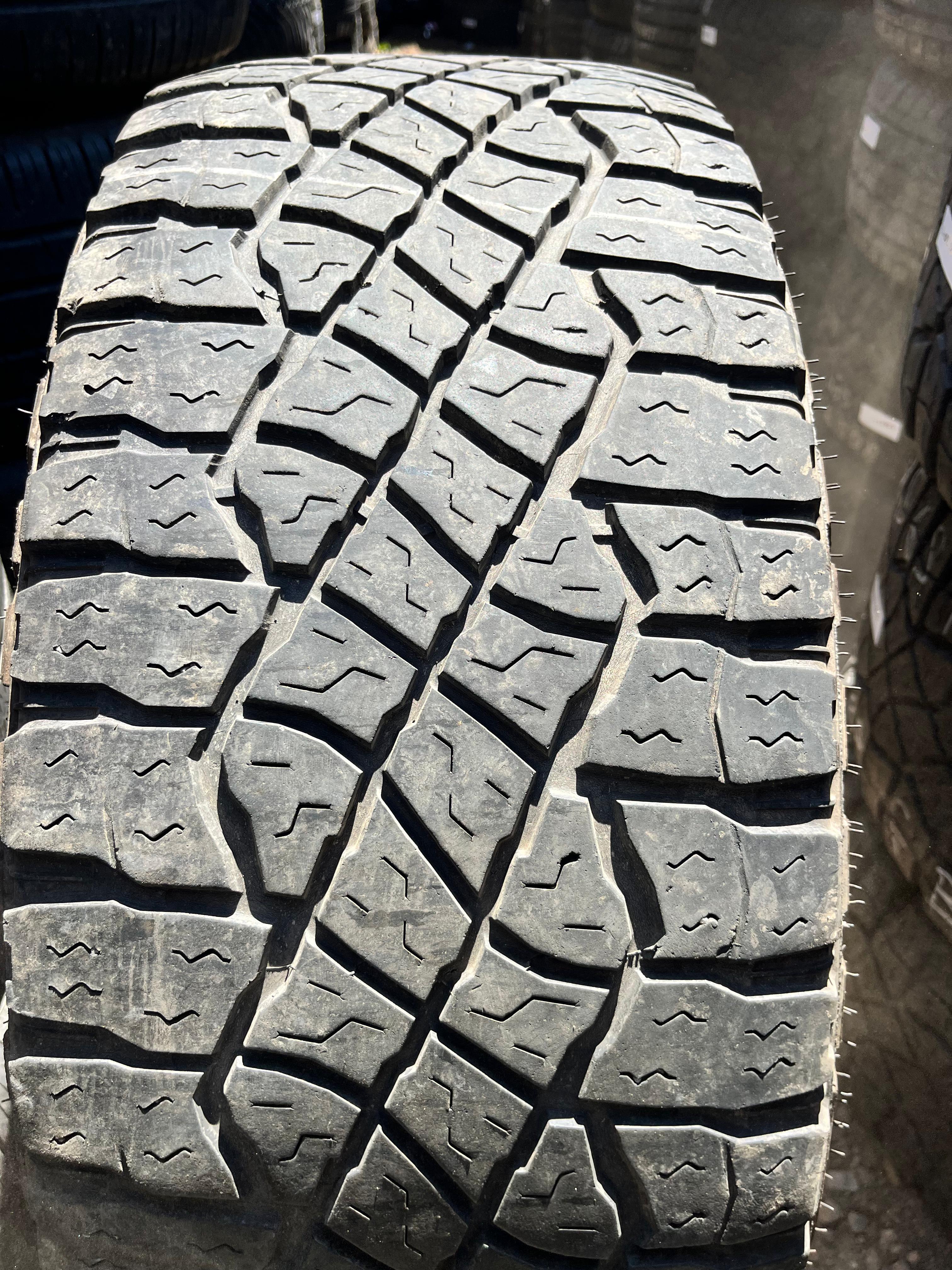 LT325/65R18 Set (4 Used Tires) Goodyear Wrangler(Territory)