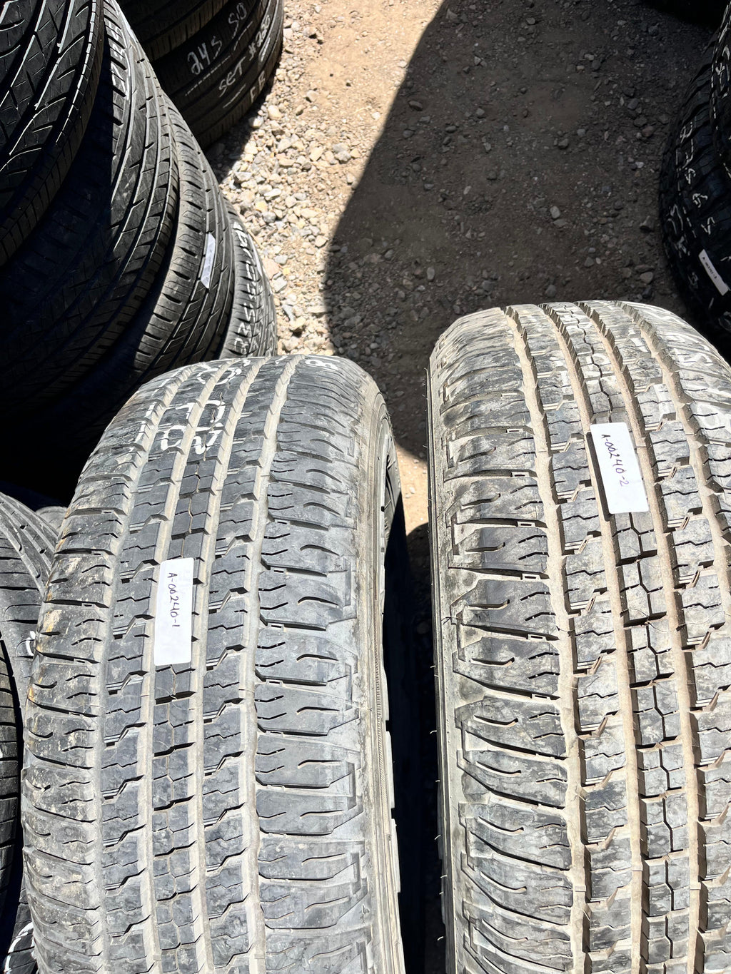 275/65R18 Pair (2 Used Tires) Goodyear Wrangler(Fortitude HT)