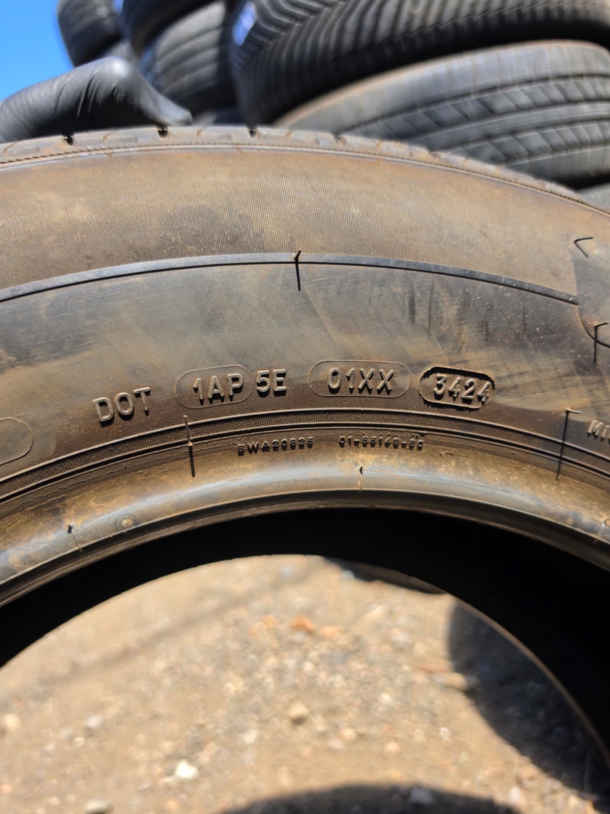 265/60R18 Pair (2 Used Tires) Michelin Primacy LTX