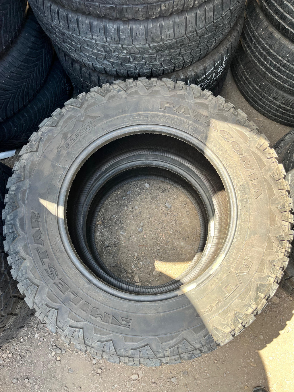275/65R18 Pair (2 Used Tires) Milestar Pataconia