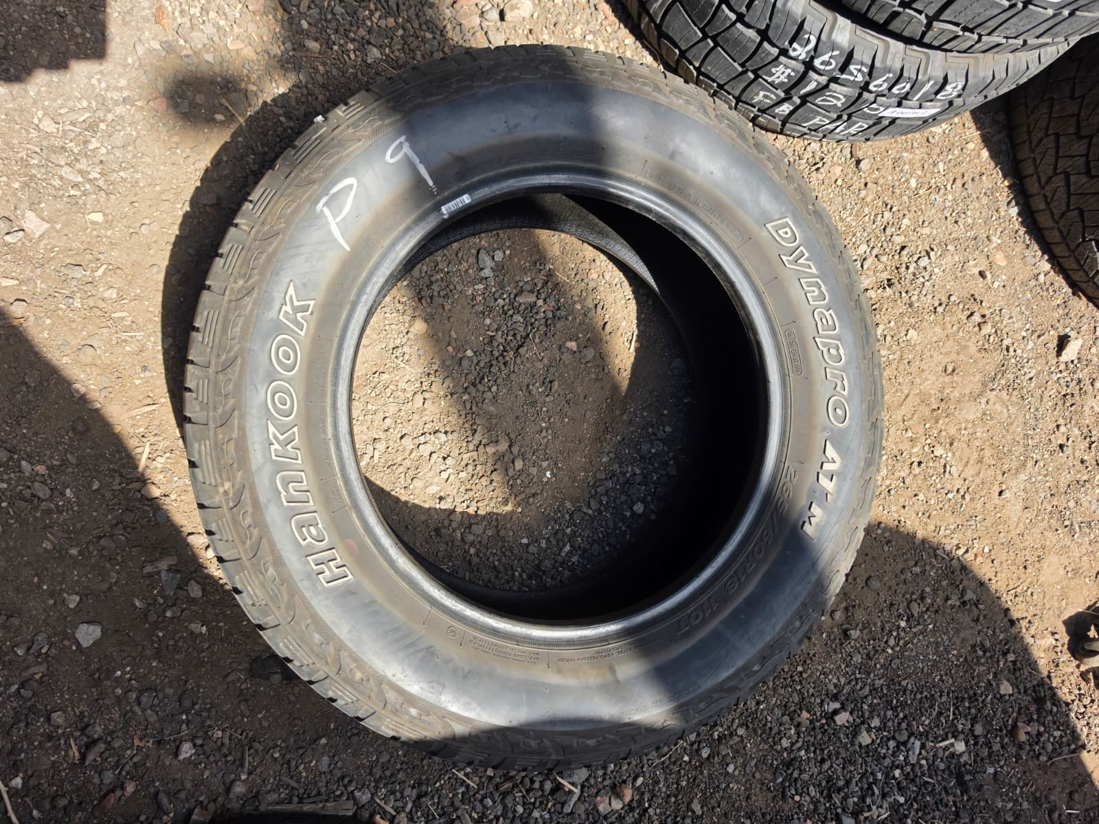265/60R18 Set (4 Used Tires) Hankook DynaPro AT-M