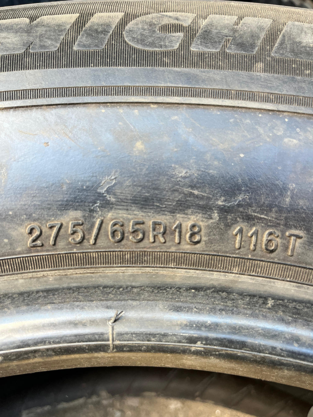 275/65R18 Pair (2 Used Tires) MICHELIN Defender LTX