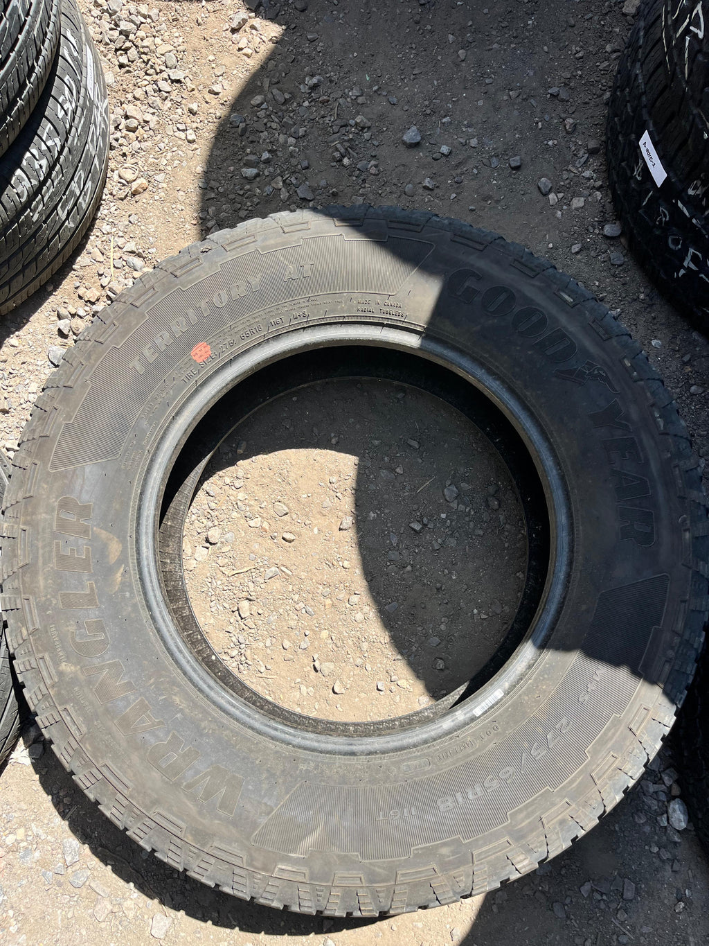 275/65R18 Set (4 Used Tires) Goodyear Wrangler (Territory)