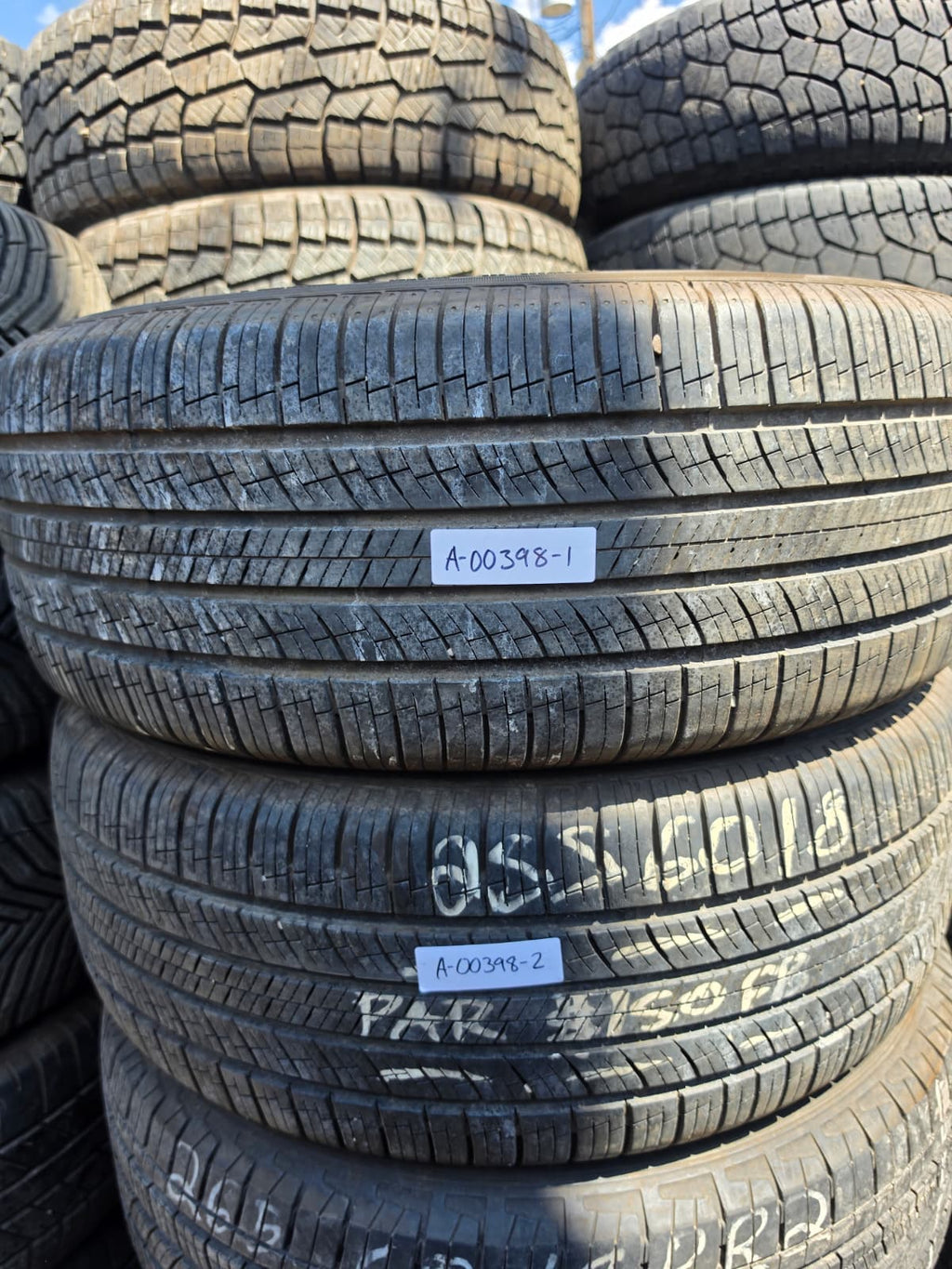 265/60R18 Pair (2 Used Tires) Nexen Roadian GTX