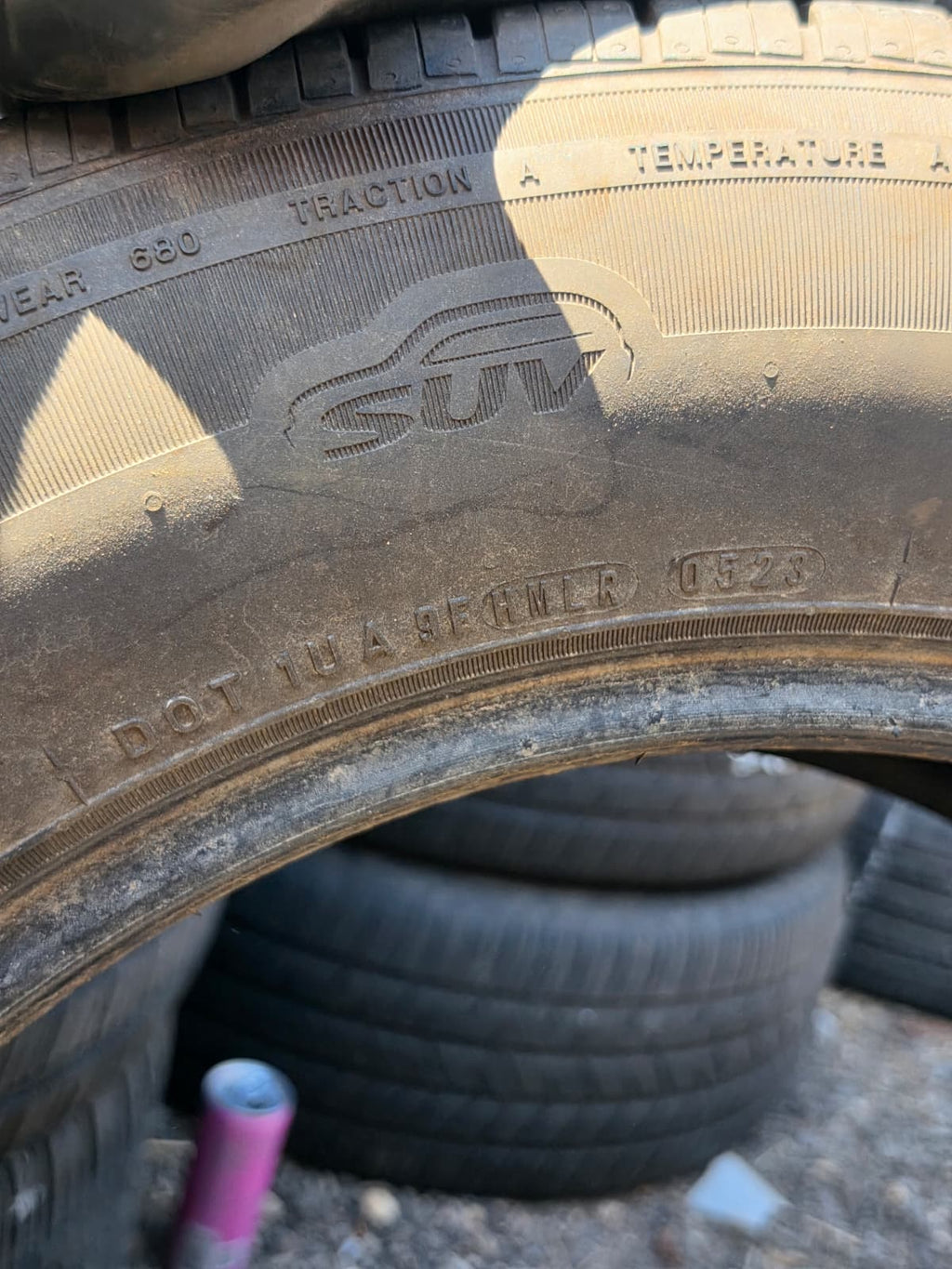 265/60R18 Pair (2 Used Tires) Nexen Roadian GTX