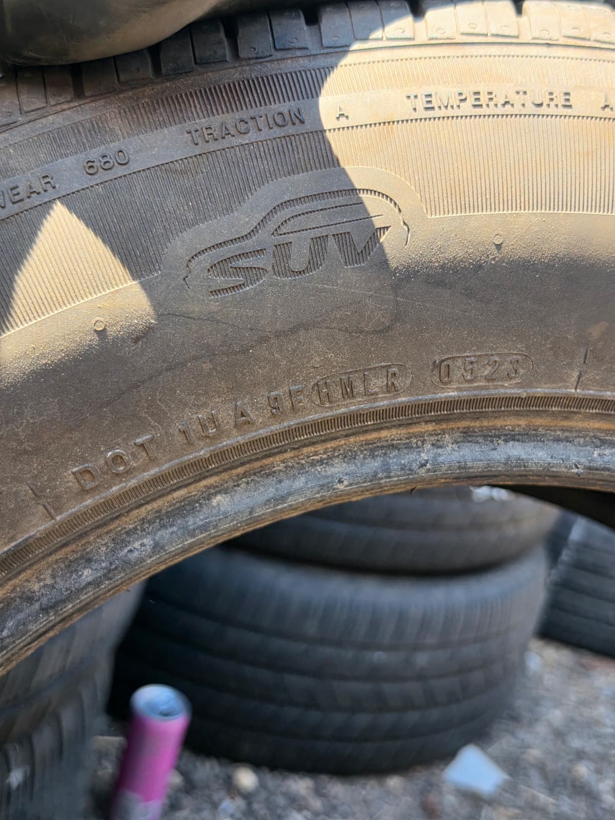 265/60R18 Pair (2 Used Tires) Nexen Roadian GTX