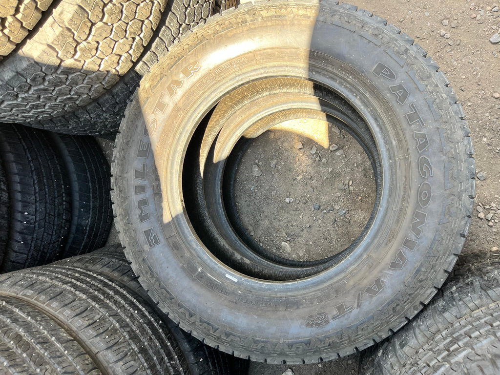 275/65R18 Pair (2 Used Tires) Milestar Patagonia