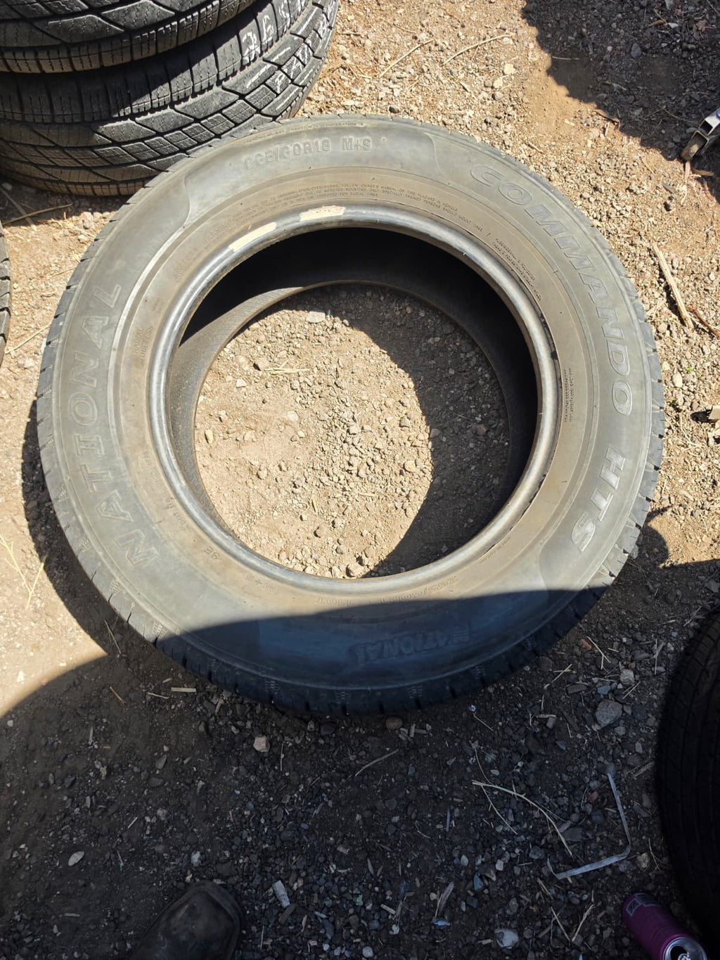 265/60R18 Pair (2 used Tires) National Commando