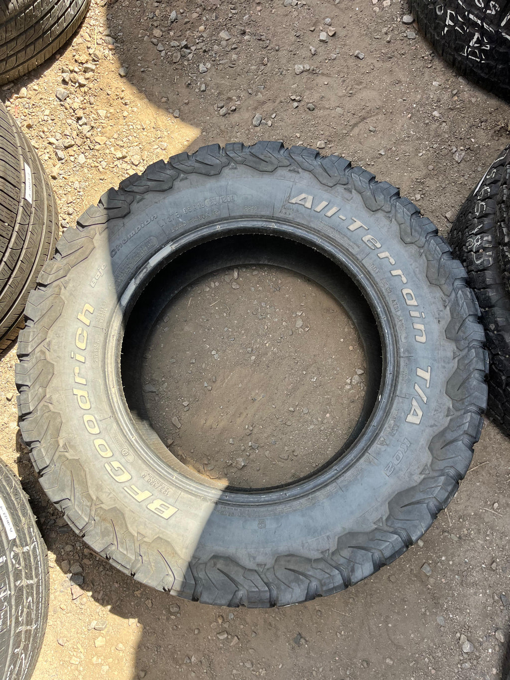 275/65R18 Set (4 Used Tires) BFGoodrich Baja Champion