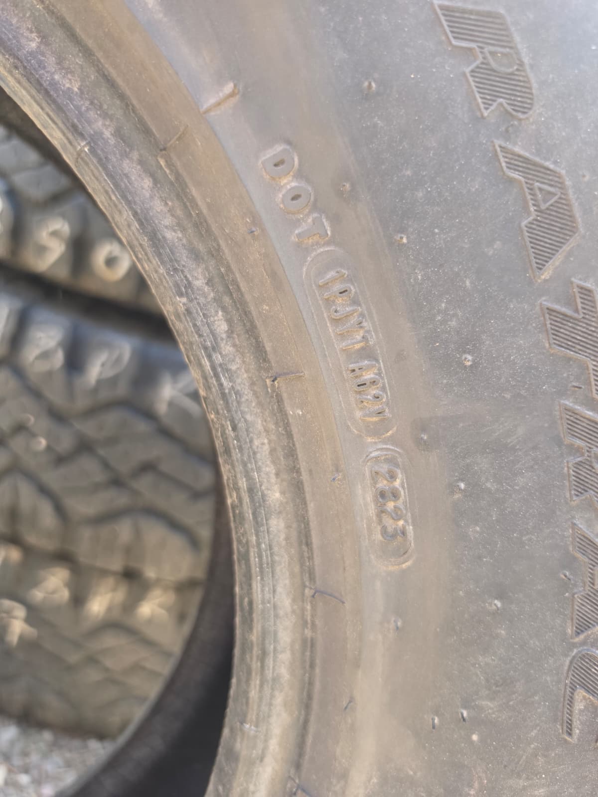 LT285/75R18 Set (4 Used Tires) Goodyear Wrangler DuraTrac