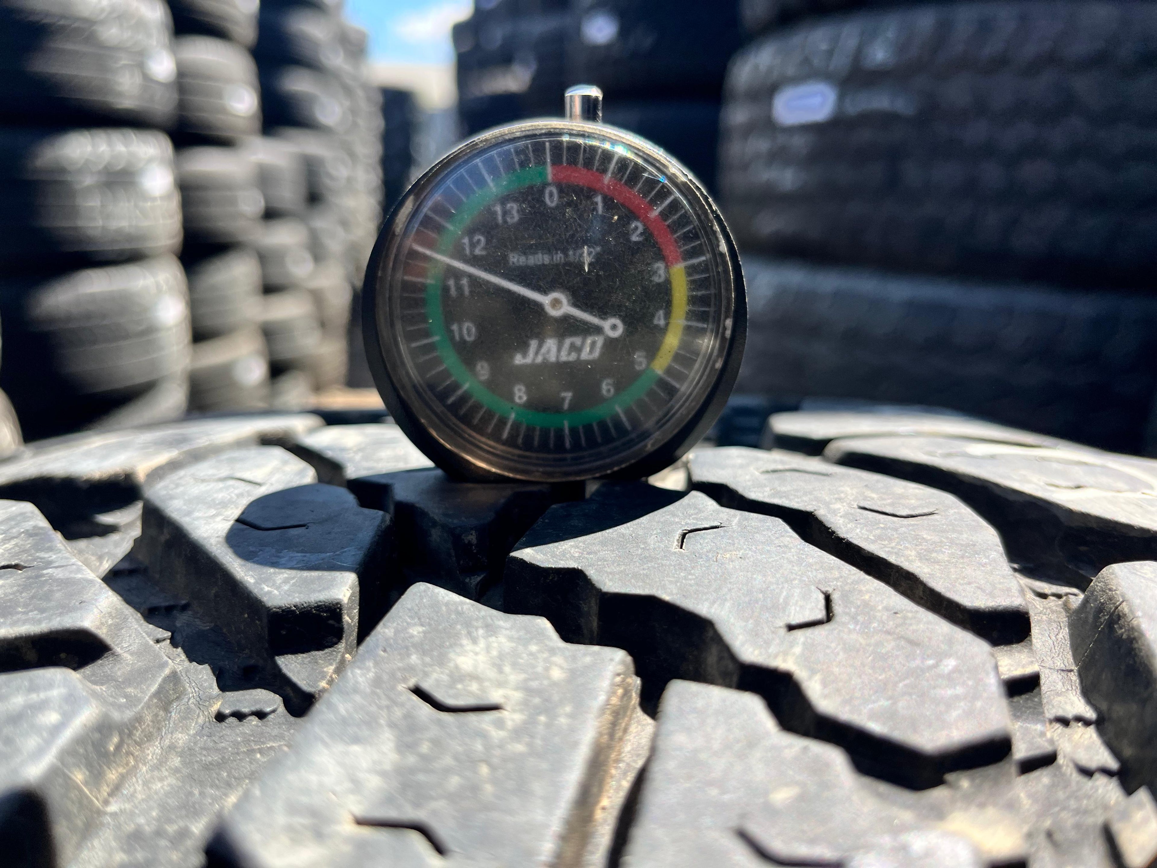 LT275/65R18 Pair (2 Used Tires) Goodyear Wrangler (Duratrac)