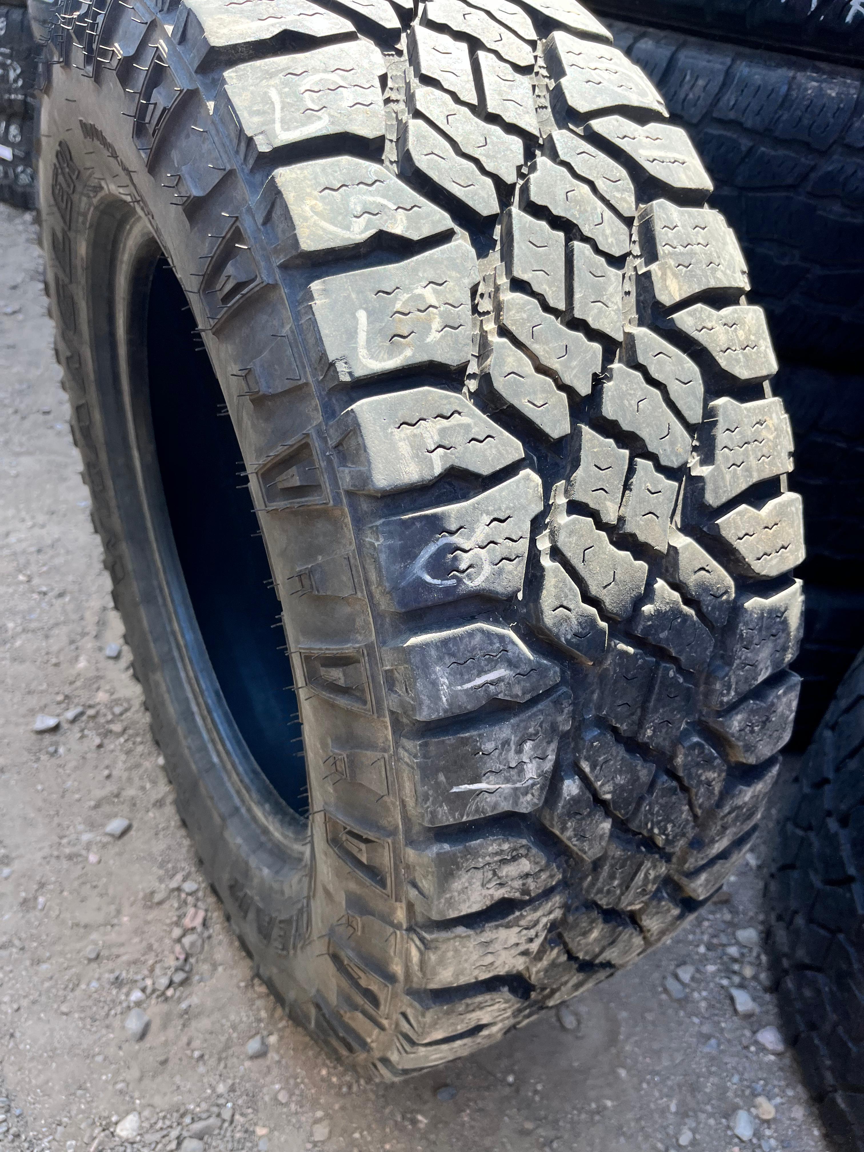 LT275/65R18 Pair (2 Used Tires) Goodyear Wrangler (Duratrac)