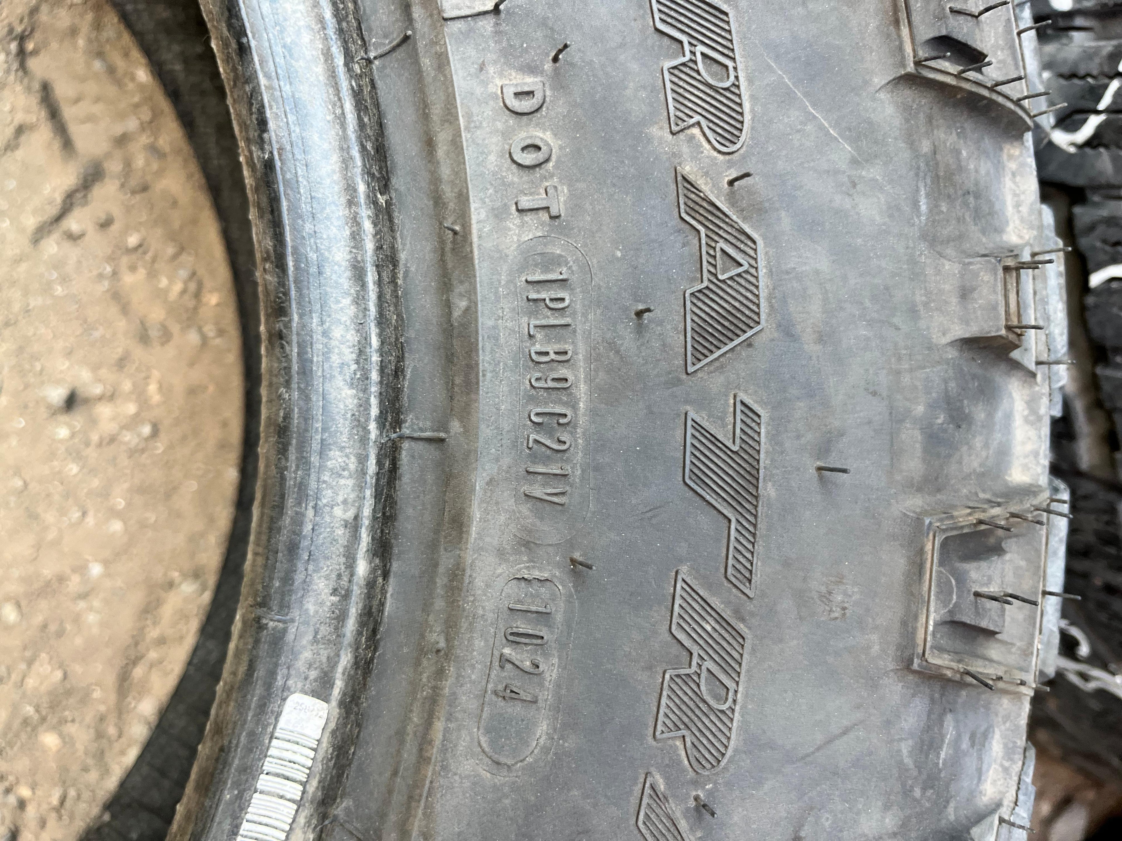 LT275/65R18 Pair (2 Used Tires) Goodyear Wrangler (Duratrac)