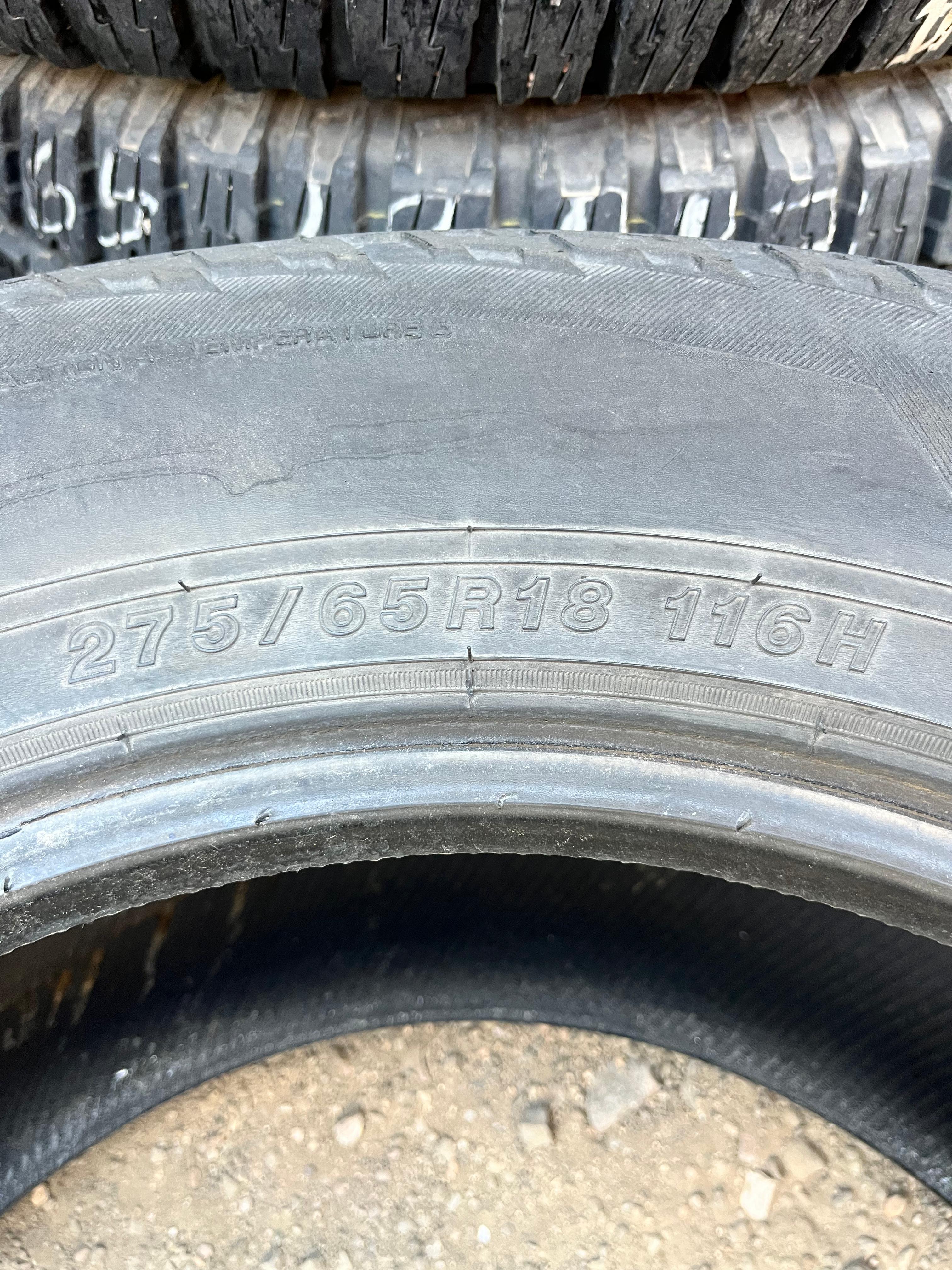 275/65R18 Set (4 Used Tires) Yokohama Geolandar