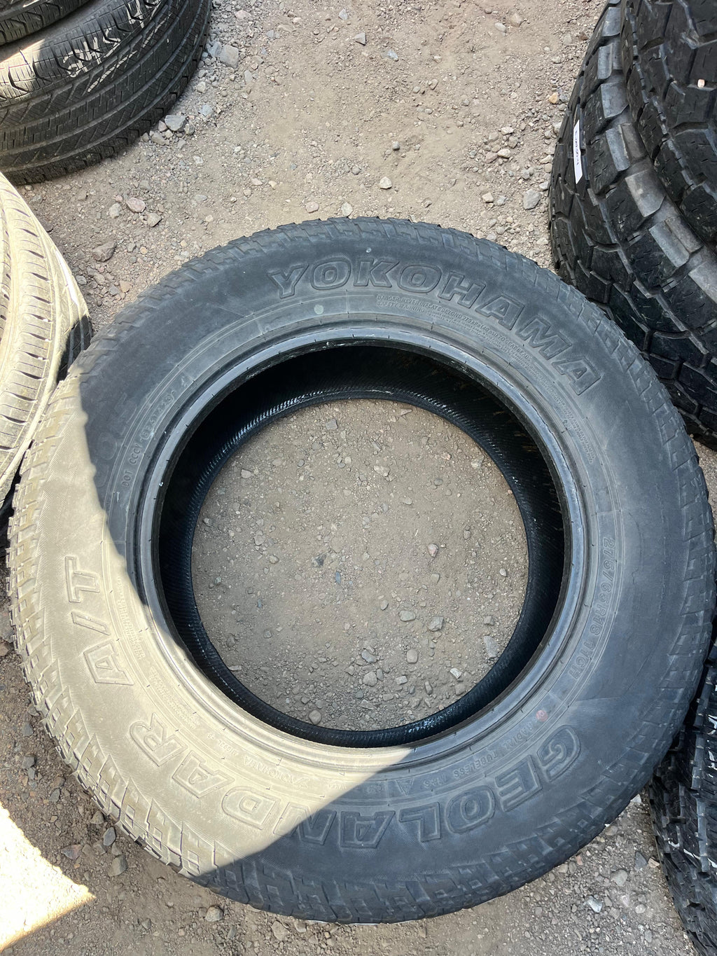 275/65R18 Set (4 Used Tires) Yokohama Geolandar