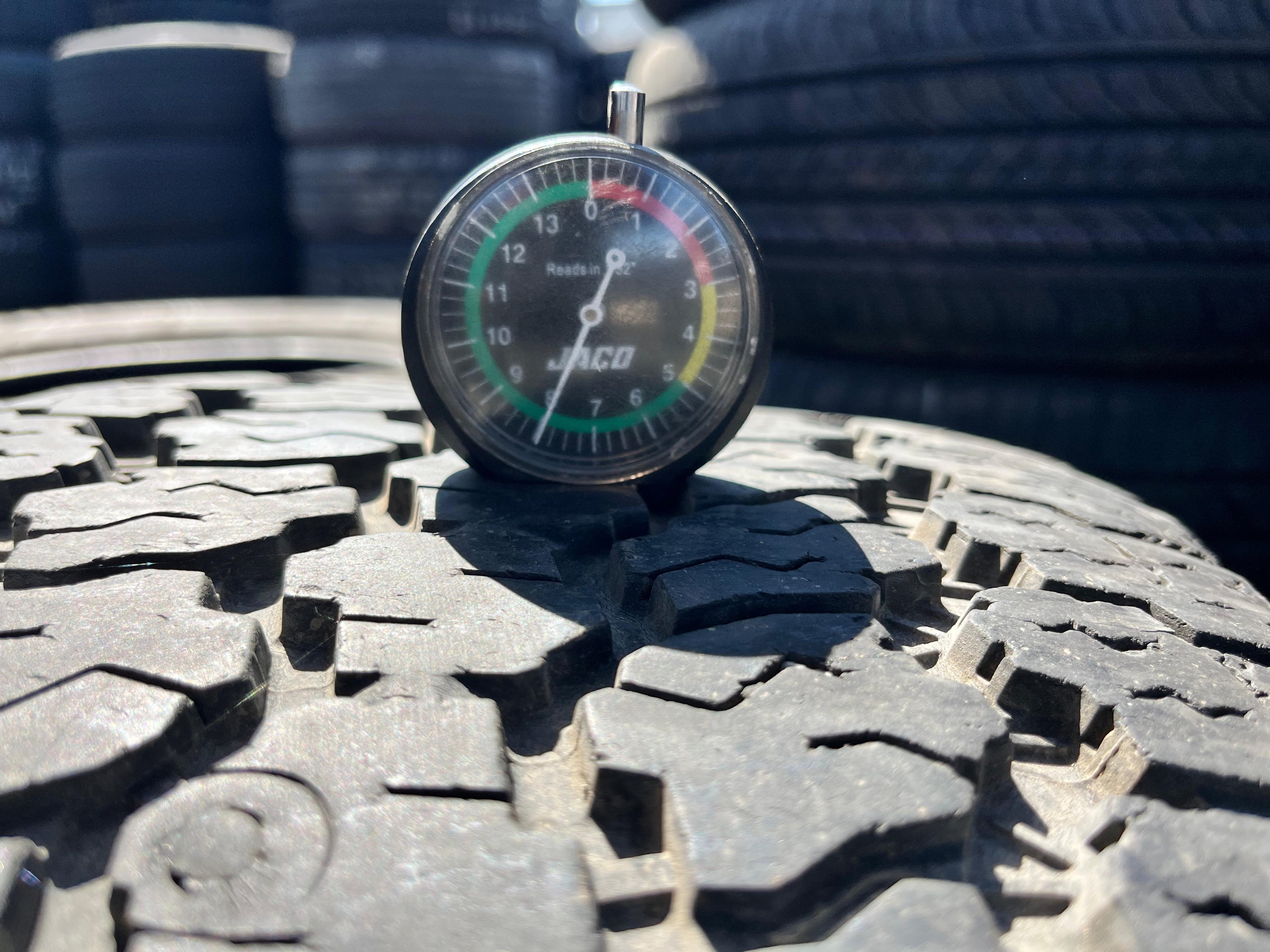 LT275/65R18 Pair (2 Used Tires) Goodyear Wrangler (Adventure)