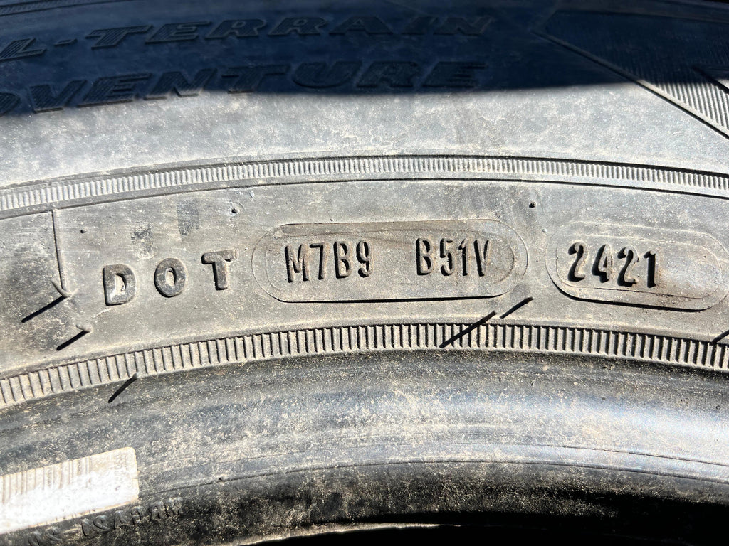 LT275/65R18 Pair (2 Used Tires) Goodyear Wrangler (Adventure)