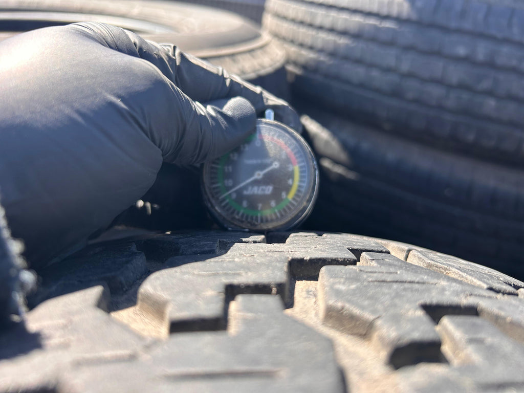 235/75R15 Set (4 Used Tires) Goodyear Wrangler
