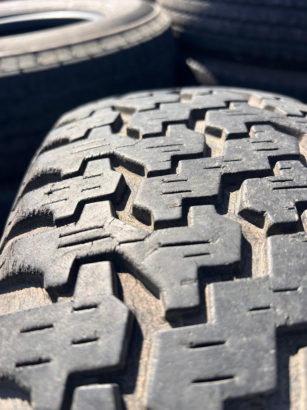 235/75R15 Set (4 Used Tires) Goodyear Wrangler