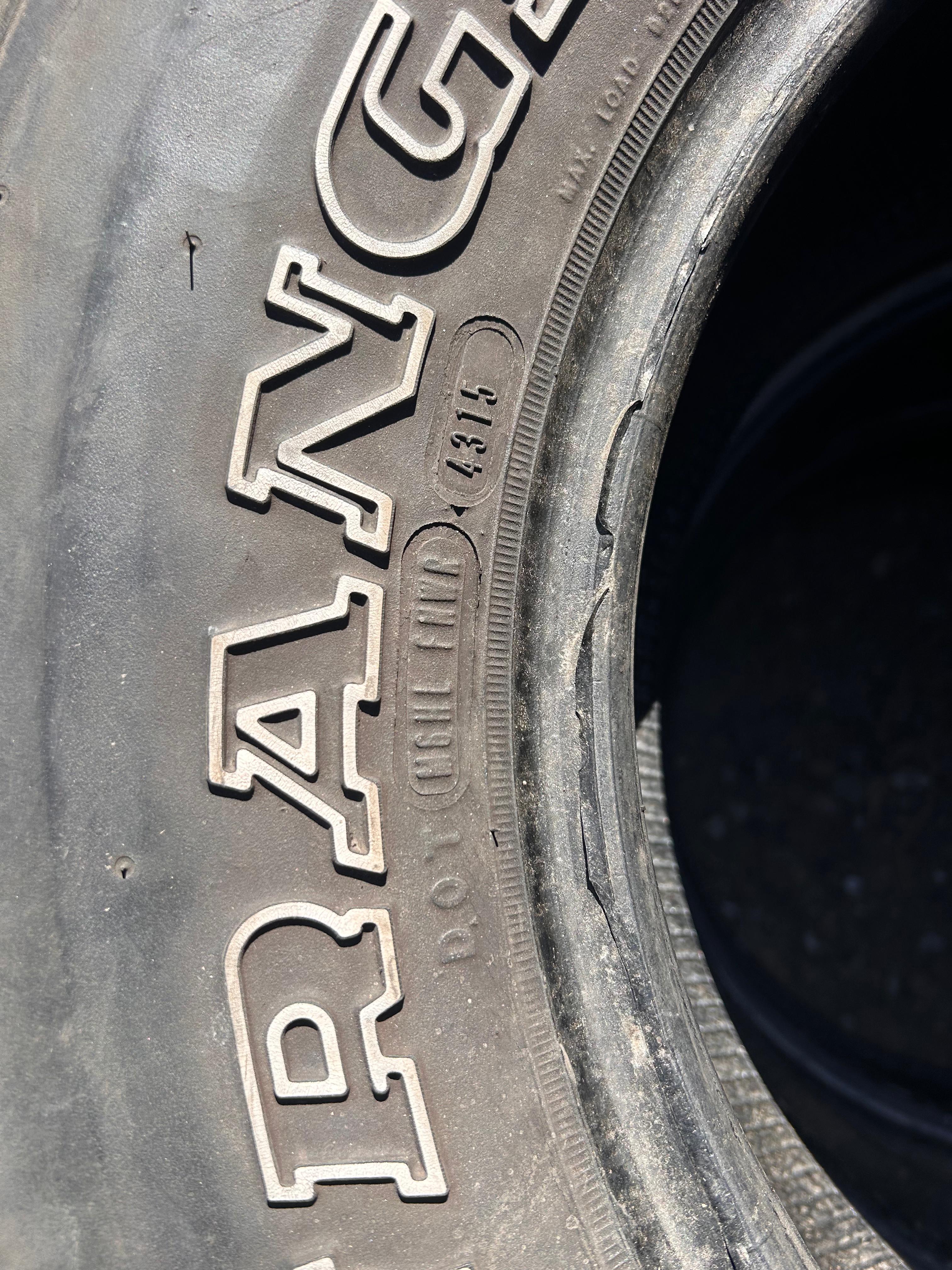 235/75R15 Set (4 Used Tires) Goodyear Wrangler