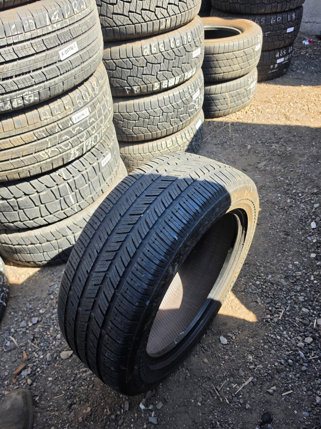 235/55R18 Set (4 Used Tires) Bridgestone Drive Guard Plus